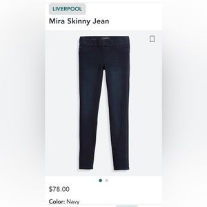 Liverpool Mira Skinny Jean (jegging)